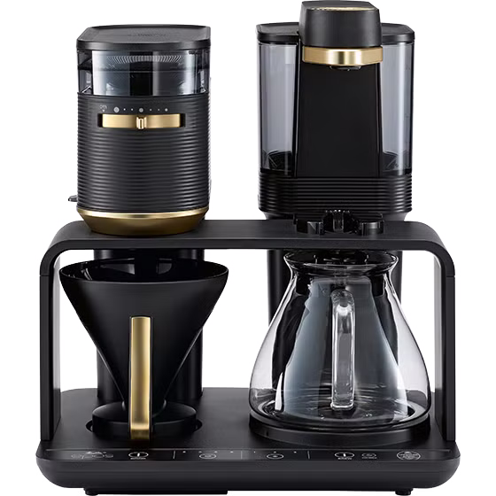 Produktbild av EPOS® filterkaffemaskin med kvarn, svart-guld - 1