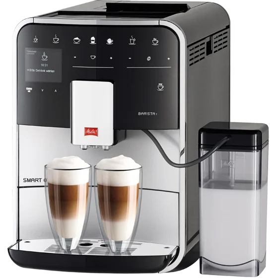 Imagen del producto de la Machines à expresso à grains Barista T Smart®, color plata - 19
