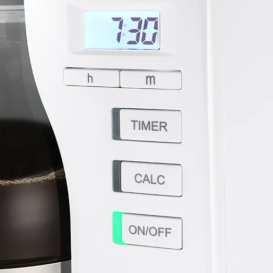 Produktbild von LOOK® Timer, weiss (Refurbished) Filterkaffeemaschine - 7