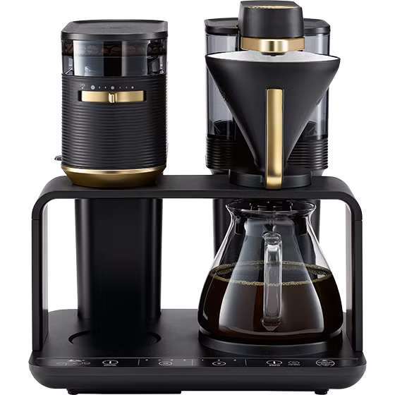 Produktbild von EPOS® Filterkaffeemaschine mit Mahlwerk, Schwarz-Gold - 3