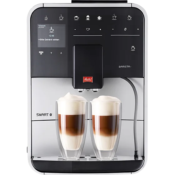 Image du produit de la machine à café entièrement automatique Barista T Smart®, noir-argent - 27