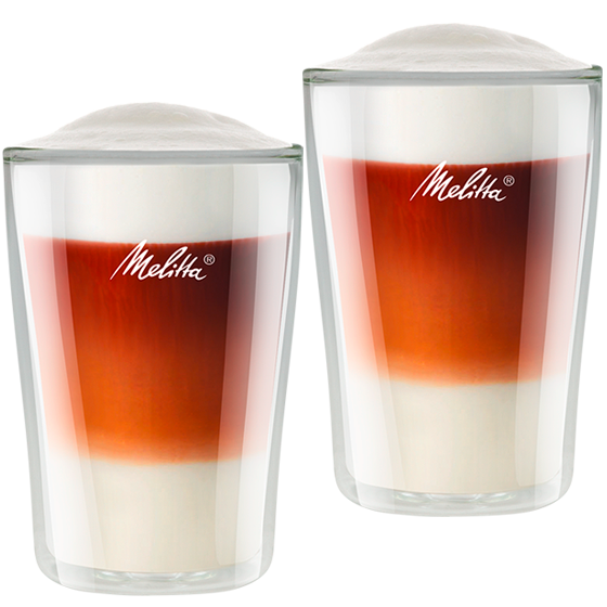 Doppelwandige Latte Macchiato-Gläser