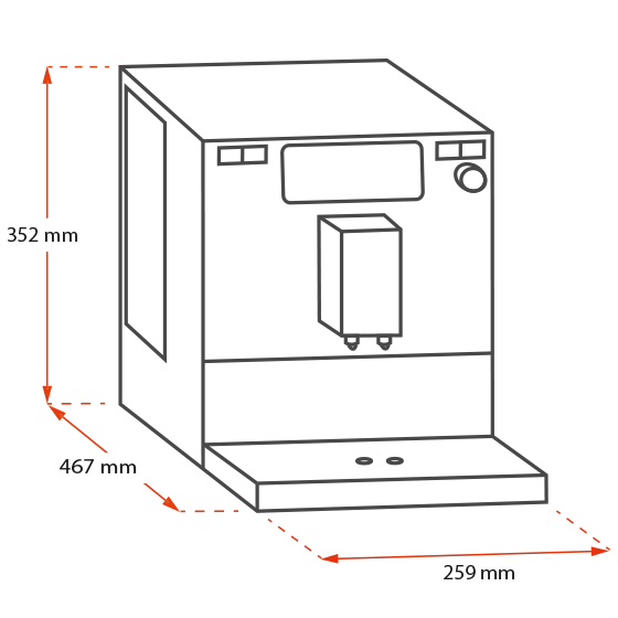Product image of CI® bean to cup machine, black - 14