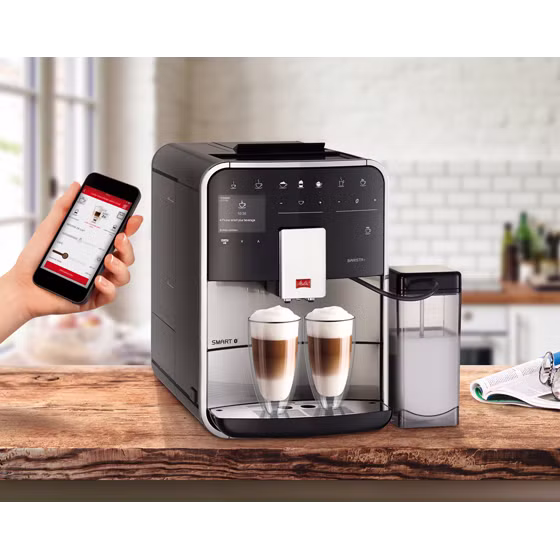 Image du produit de la machine à café entièrement automatique Barista T Smart®, acier inoxydable - 9