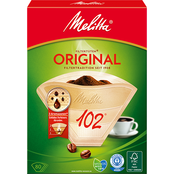 Melitta® Original, 102®, 80 St.