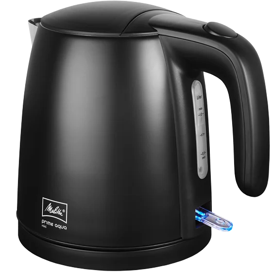 Hervidor de agua Prime Aqua Mini 1L, Edición Negro Imagen del producto del mini hervidor Prime Aqua - 1