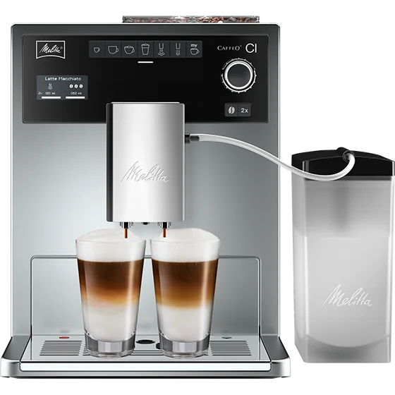 Caffeo® CI®, Silver (Refurbished) Product image of CI® bean to cup machine, silver - 21