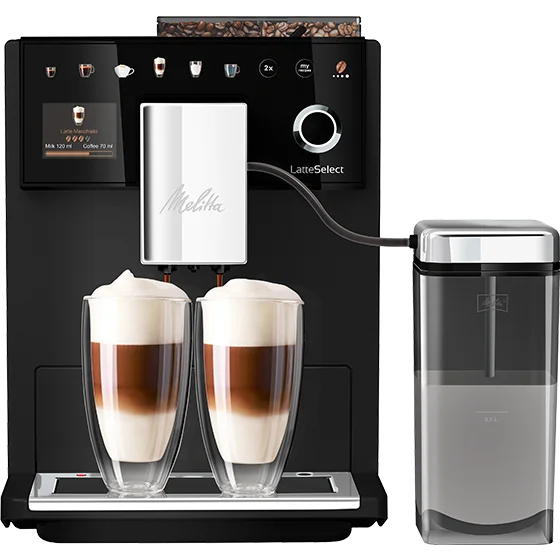 Produktbild von LatteSelect Kaffeevollautomat, Mattschwarz - 10
