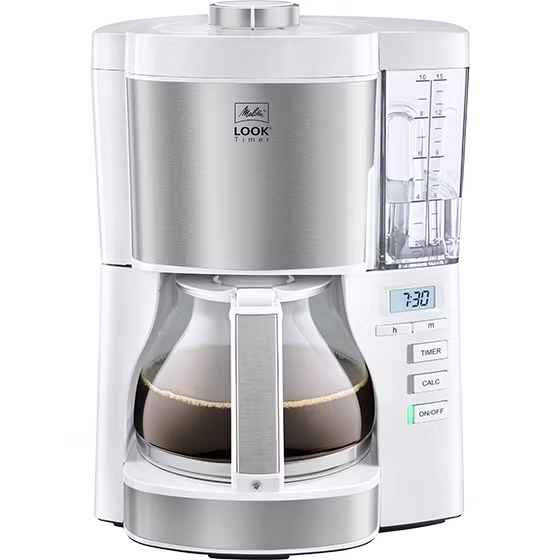 Produktbild von LOOK® Timer Filterkaffeemaschine, Weiss - 12