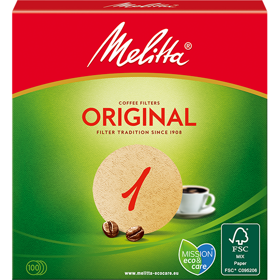 Melitta® Filterzakjes Original, rond