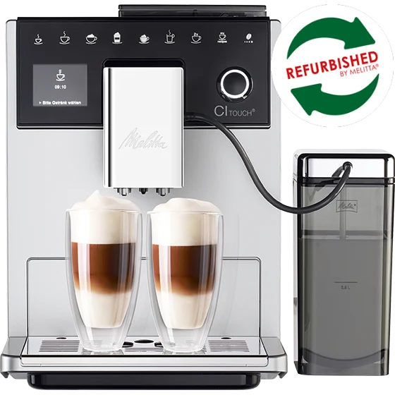 CI Touch® Kaffeevollautomat, silber (Refurbished) Produktbild von CI Touch® Kaffeevollautomat, silber (Refurbished) Kaffeevollautomat, Silber - 6
