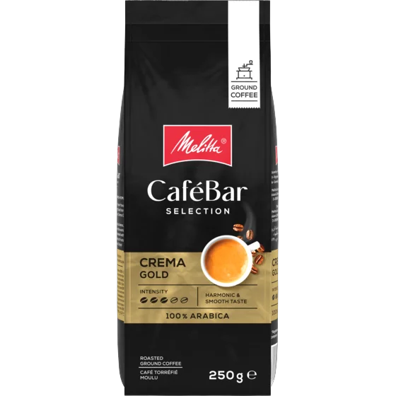 Melitta® CaféBar Crema Gold - Bright & Harmonic 100% Arabica