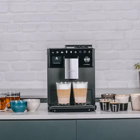 Produktbild von LatteSelect Kaffeevollautomat, Mattschwarz - 9