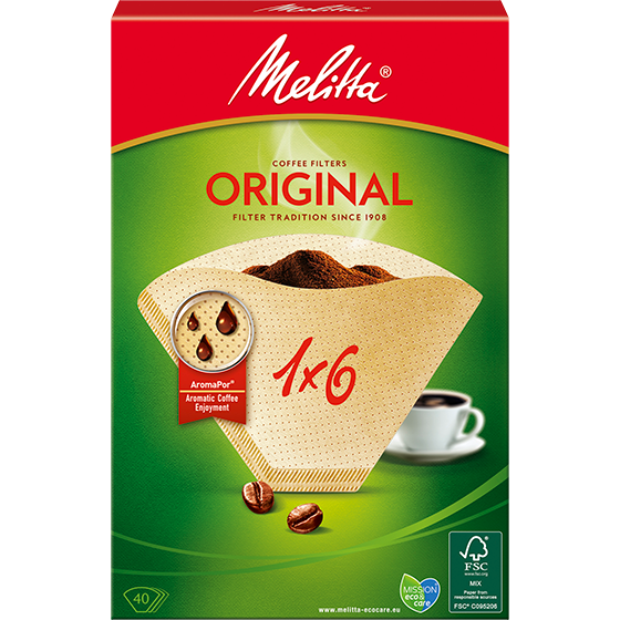 Filtros de café 1x6®/40