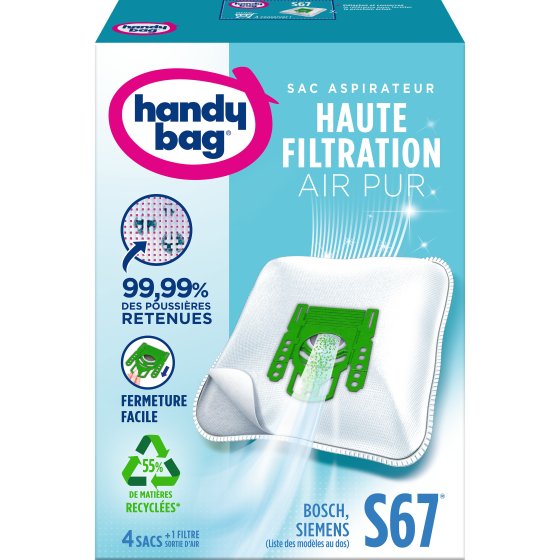 Sacs Aspirateurs Handy bag® S67® 