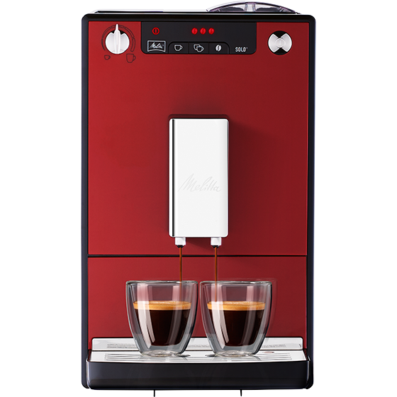 Imagen del producto de la Machines à expresso à grains Solo®, roja - 2