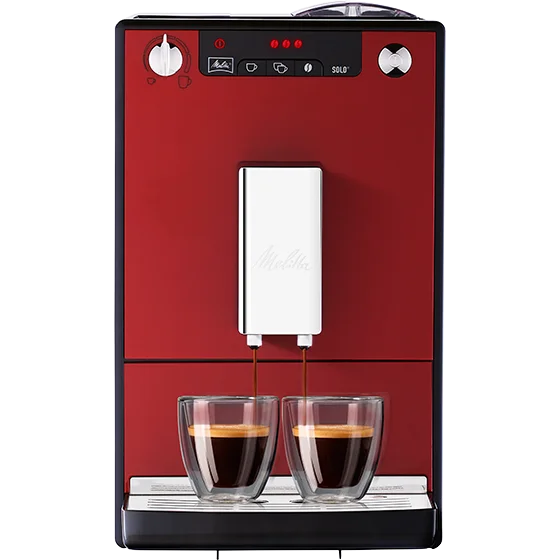 Imagen del producto de la Machines à expresso à grains Solo®, roja - 2