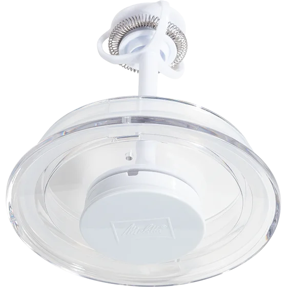 Deksel compleet Cremio II Productafbeelding van vervangende deksel compleet voor Melitta Cremio melkopschuimer, wit - 1