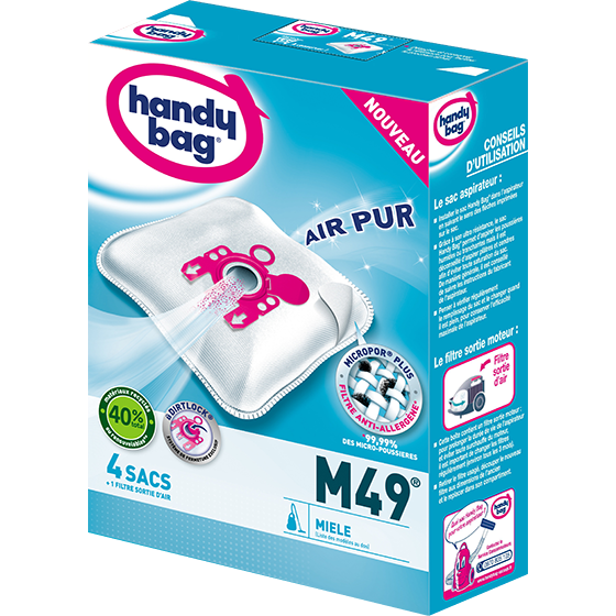 Sacs Aspirateurs Handy bag® M49® 