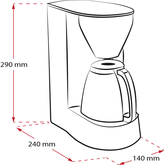 Produktbild av Single 5® filterkaffemaskin - 2