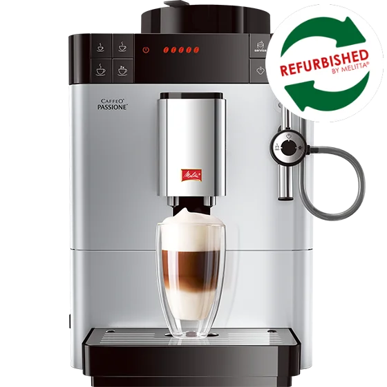 Passione®, silber (Refurbished) Produktbild von Passione®, silber (Refurbished) Kaffeevollautomat, Silber - 4
