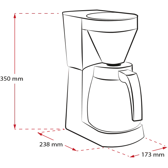 Produktbild von EasyTop® Therm Steel Filterkaffeemaschine - 4