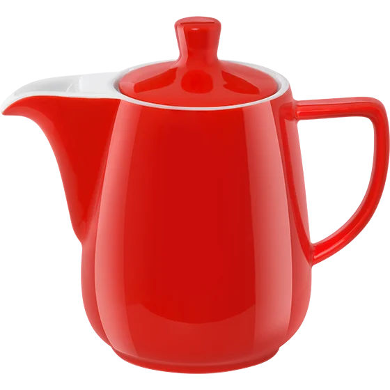 Pour Over Porzellankanne 0,6l rot Pour Over Porzellankanne 0,6l rot