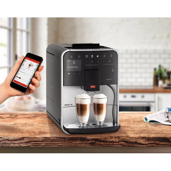 Produktbild von Barista T Smart® Kaffeevollautomat, Schwarz-Silber - 23