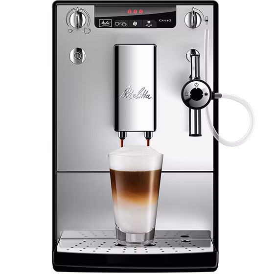 Image du produit de la machine à café entièrement automatique Solo® & Perfect Milk, argent - 1