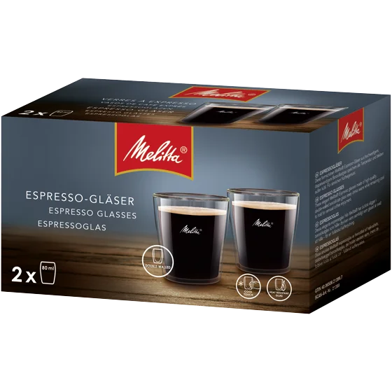 Produktbillede af dobbeltvæggede espressoglas - 3