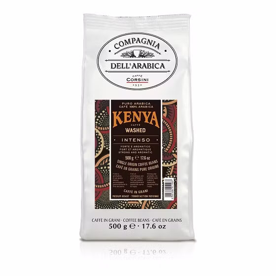 Image du produit : Grains de café lavés Caffè Corsini Kenya 500 g, - 2