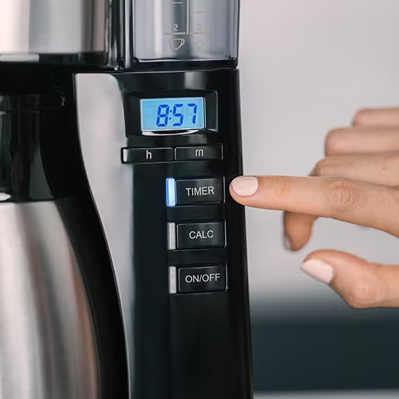 Product image of LOOK® Therm Timer filter coffee machine, black - 15