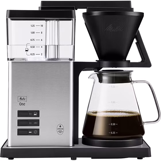 Produktbild av Melitta One® filterkaffemaskin, svart-rostfritt stål - 2
