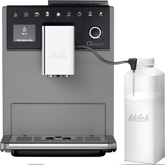 Produktbild von CI Touch® Plus, Anthrazit (Refurbished) Kaffeevollautomat - 8
