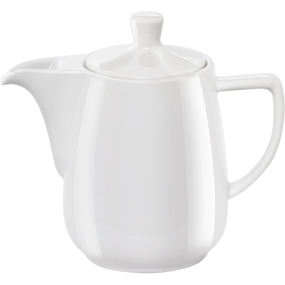 Pour Over Porzellankanne 0,6l weiß