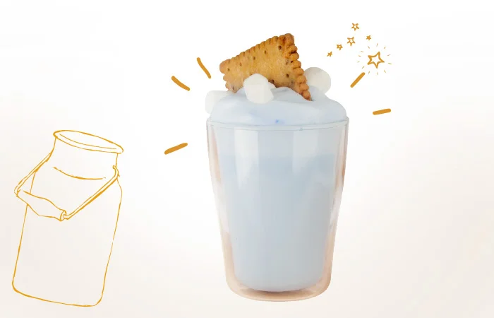 Melitta Cookie Monster latte coctail