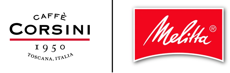 Logo von Caffe Corsini und Melitta