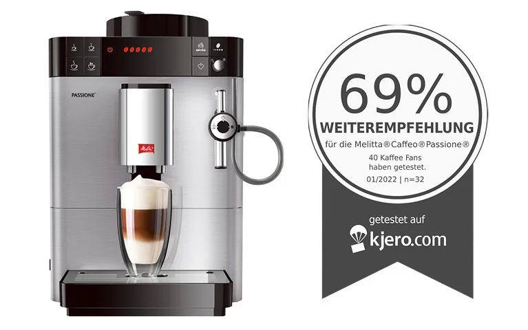 Melitta Passione OT mit 69% kjero Weiterempfehlung
