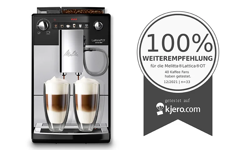 Melitta Latticia OT mit 100% kjero Weiterempfehlung