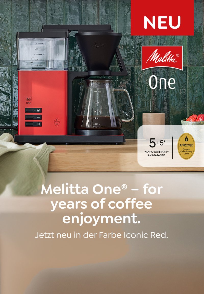 Melitta One Iconic Red