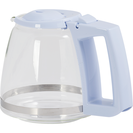 Glaskanne für Single 5 Filterkaffeemaschine | Blau | 6588083_DE