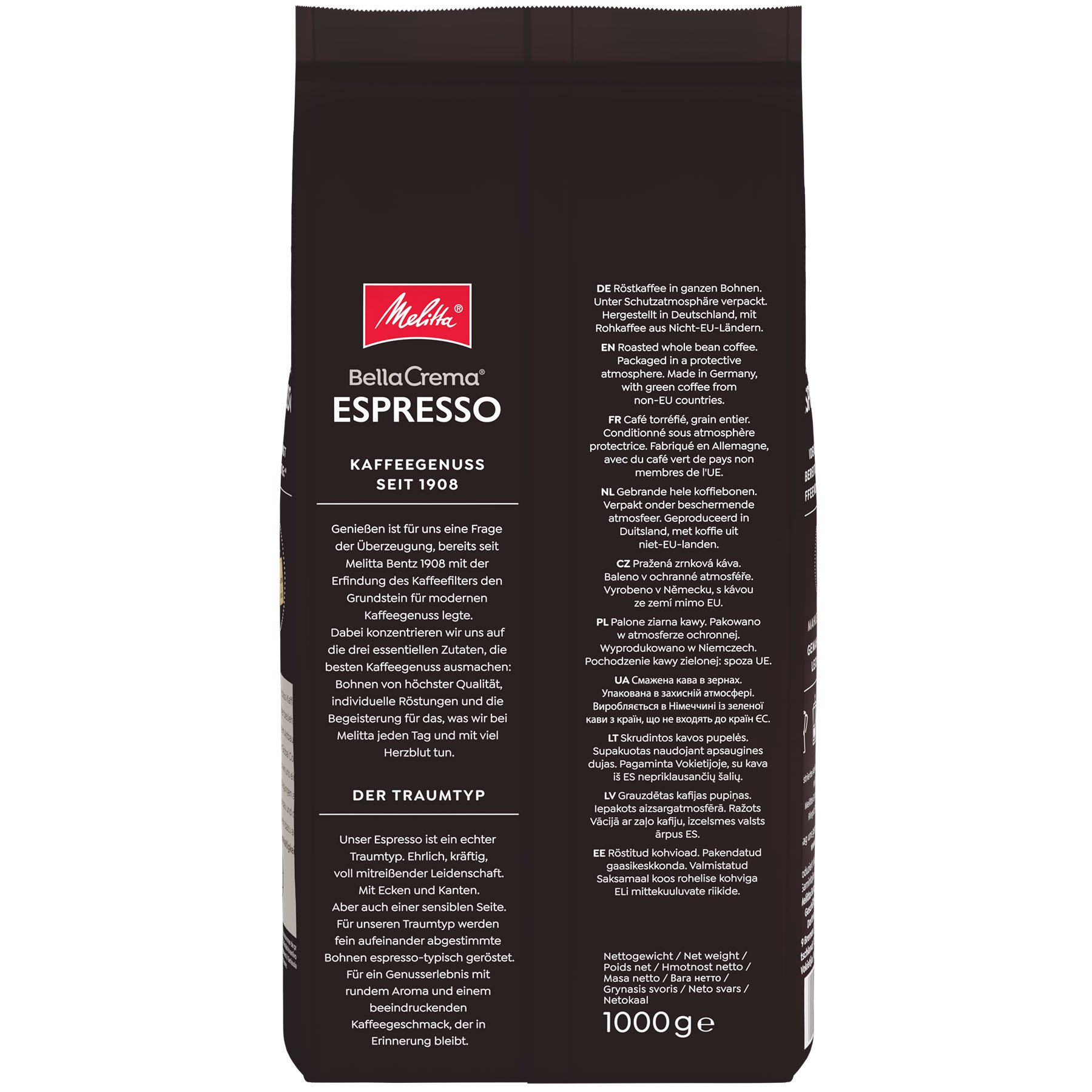 Melitta® BellaCrema® Espresso | 6771965_FR
