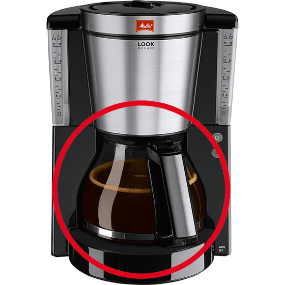Melitta koffiekan (koffiepot, glaskan) incl. deksel koffiezetapparaat 6770549