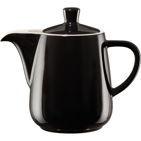 Melitta Porcelain coffee pot, 0.6 l, black Melitta Porcelain coffee pot, 0.6 l, black